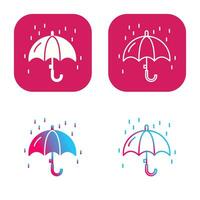 Raining Vector Icon