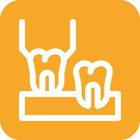 Tooth Extraction Vector Icon