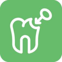 Dental Filling Vector Icon