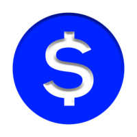 Usd dollar sign icon symbol png