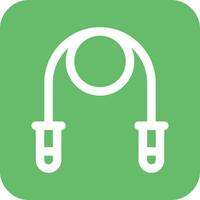 Skipping Rope Vector Icon