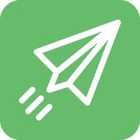 Paper Plane Vector Icon