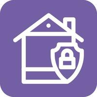 Home Security Vector Icon