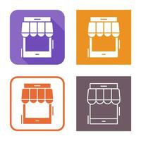 Online Shop Vector Icon