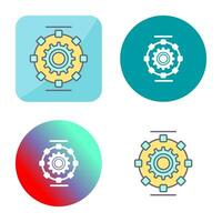 Automated Process Vector Icon