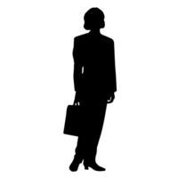 persone silhouette sovrapposizione. forma e forme. grafico risorsa e sfondo. png