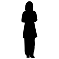 persone silhouette sovrapposizione. forma e forme. grafico risorsa e sfondo. png