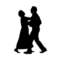 persone silhouette sovrapposizione. forma e forme. grafico risorsa e sfondo. png