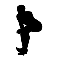 gens silhouette recouvrir. forme et formes. graphique Ressource et toile de fond. png