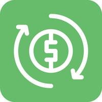 Money Flow Vector Icon