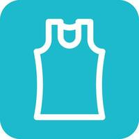 Sleeveless Shirt Vector Icon