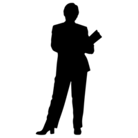 persone silhouette sovrapposizione. forma e forme. grafico risorsa e sfondo. png