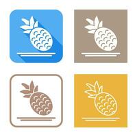 Pineapple Vector Icon