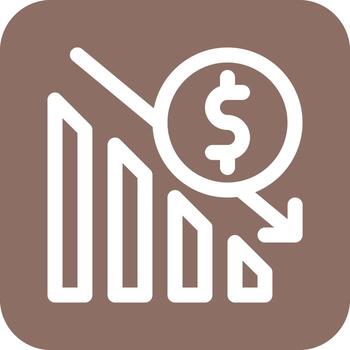 Price Decrease Vector Icon