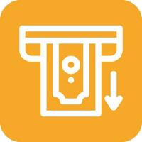 Cash Withdrawal Vector Icon