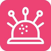 Pin Cushion Vector Icon