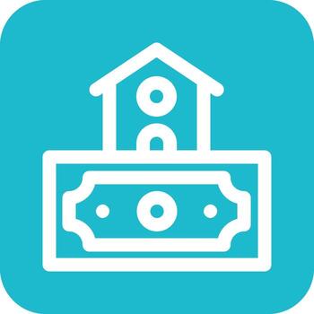 fijo activo vector icono