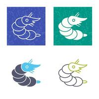 Shrimp Vector Icon