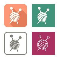 Knitting Vector Icon