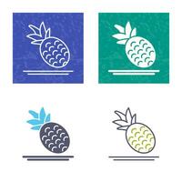 Pineapple Vector Icon