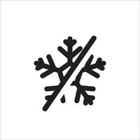 nieve icono vector