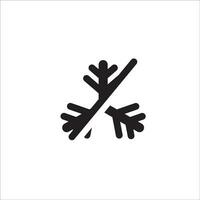 Snow icon vector