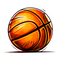 baloncesto clipart - ai generativo png