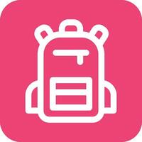 Backpack Vector Icon