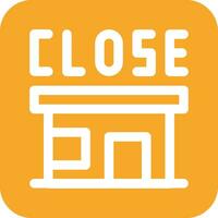 Close Shop Vector Icon