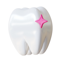 3d illustration clean tooth png