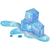 Ice cube cartoon png