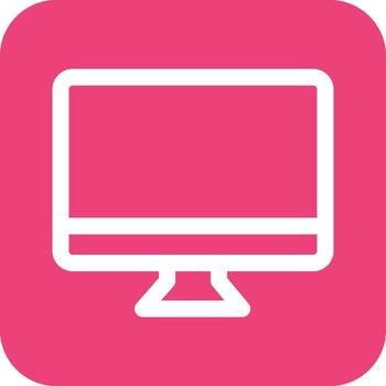 Computer Vector Icon
