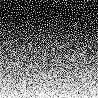 a black and white gradient texture image of dots or confetti vector