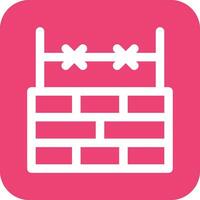 proteger frontera vector icono