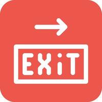 Exit Vector Icon