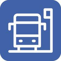 Bus Stop Vector Icon