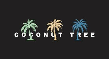 Coconut Tree Vector Patterns   Abstract Textures for Artistic Designs