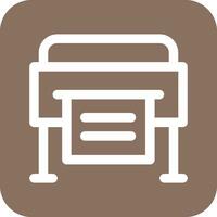 Printing Machine Vector Icon