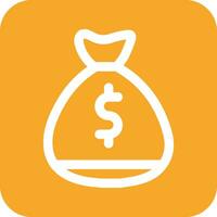 Money Bag Vector Icon