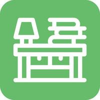 Study Table Vector Icon