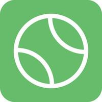 Tennis Ball Vector Icon