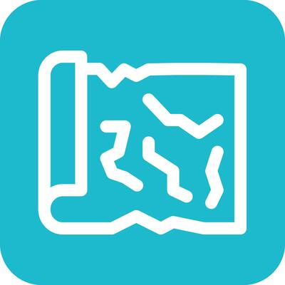 Pirate Map Vector Icon