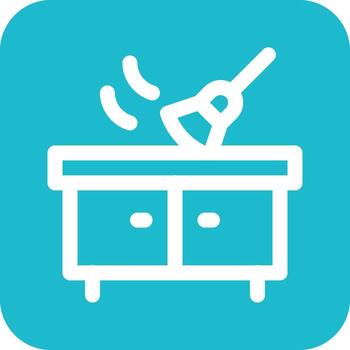 Dusting Vector Icon
