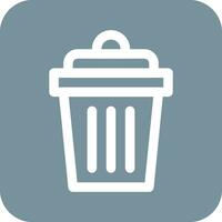 Trash Bin Vector Icon