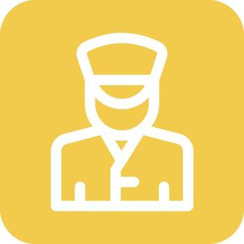 Doorman Vector Icon