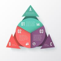 infographic diagramm pie chart template vector