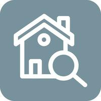 Search House Vector Icon