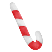 Candy Cane Watercolor png