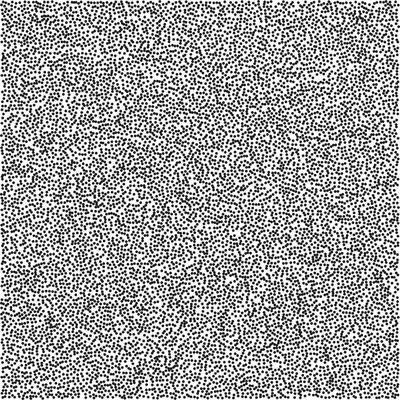 a black and white image of a texture, confetti or white noise