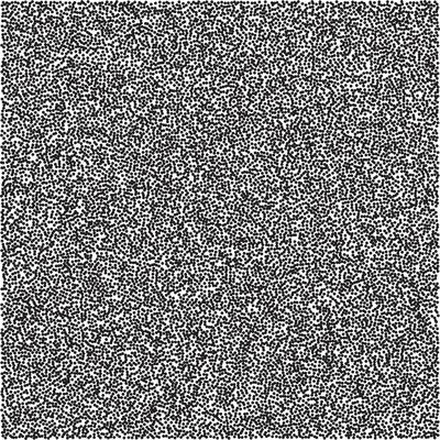 a black and white image of a texture, confetti or white noise